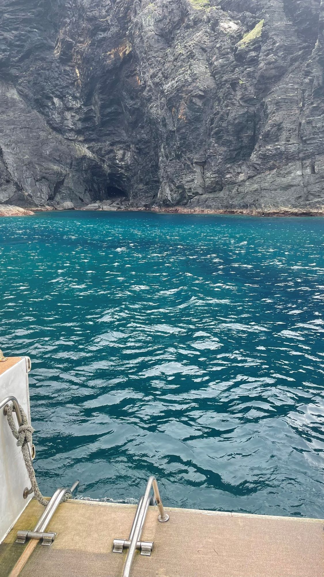 慶良間諸島の黒島の海の色💙